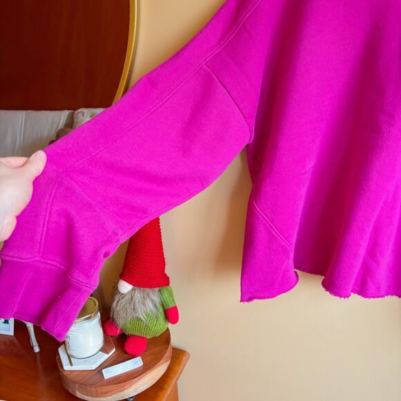 Tek Gear Ultrasoft Fleece Sweatshirt in Dark Pink 🩷 - Picture 6 of 6